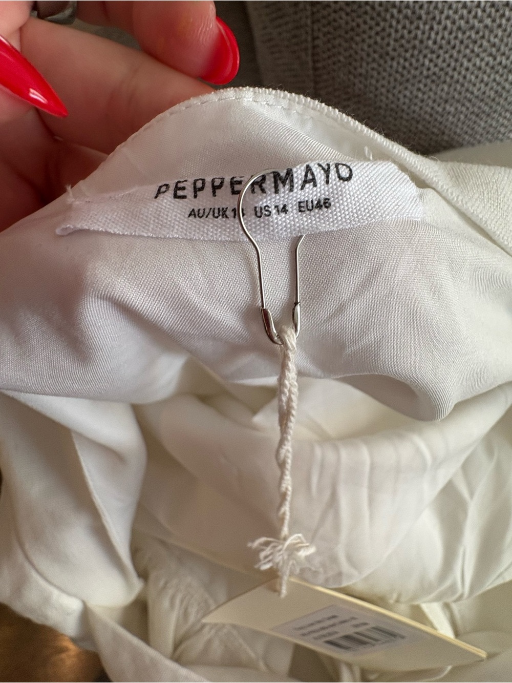 Peppermayo white mini dress - Picture 3 of 5
